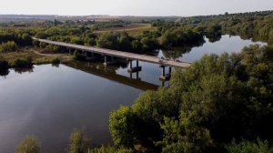 пгт. Завалье - райский уголок.  Прогулка по дорогим сердцу местам. Bird's view of Ukrainian vilage