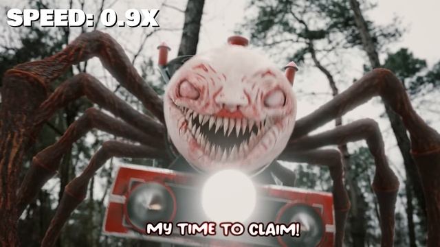 [999X SPEED] Choo Choo Charles - Hungry Pig (official song)