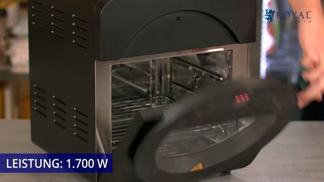 Heißluftofen Royal Catering RCAF-14L | Produktpräsentation смотреть онлайн