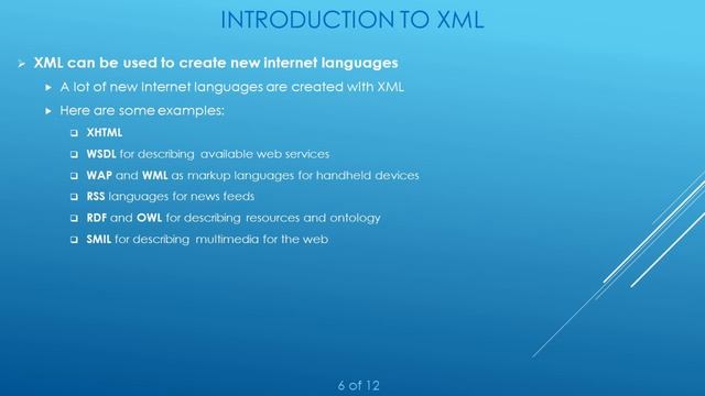 Introduction to XML | What is XML? | Features | Why should I use XML? | What is XML used for?
