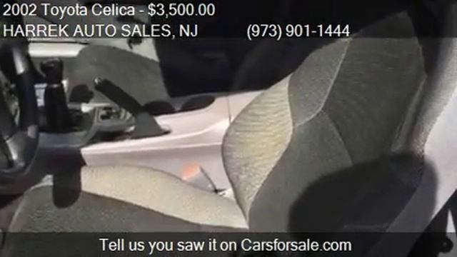2002 Toyota Celica GT for sale in PATERSON, NJ 07503 at HARR смотреть онлайн