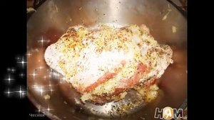 Рулька запеченная с чесноком  Пошаговый рецепт