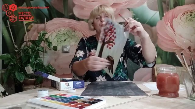 МК  Рисуем гуашью «Дружная семейка». (Хайло С.И.) смотреть онлайн