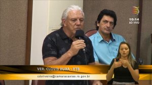 13 Pequeno Expediente – Vereador Clovis Xuxa/PTB