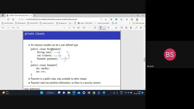 Week 4 Concepts summary Java Jan 2023 смотреть онлайн
