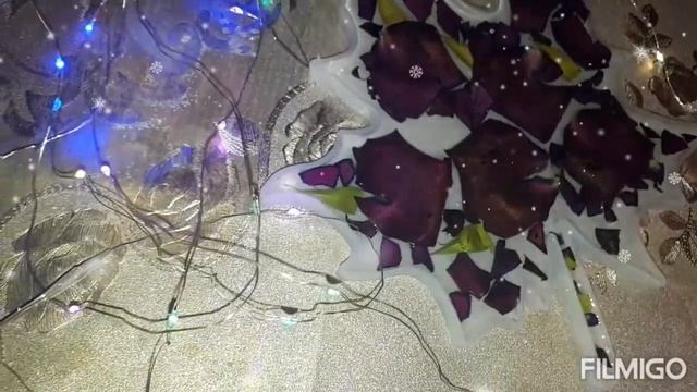 Подставка "Мозаичная роза"↗️Эпоксидная смола. смотреть онлайн