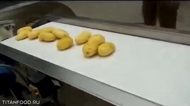 Линия для производства картофеля фри Titan смотреть онлайн