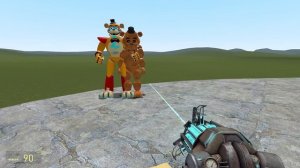 ALL MINECRAFT MOBS VS ALL FNAF 1-9 SECURITY BREACH ANIMATRONICS In Garry's Mod! (Five Nights Freddy