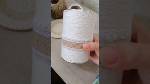 DIY - декорация на кутия от капучино смотреть онлайн