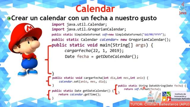 Clase Date Clase Calendar Clase SimpleDateFormat en JAVA COMPLETO смотреть онлайн