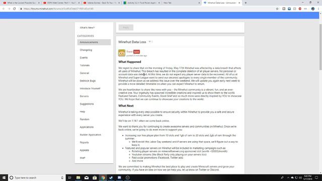 MINEHUT HAS MAJOR DATA BREACH!!! | ALL SERVERS DELETED! (no minehut monday) :,( смотреть онлайн