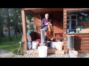 Гидропресс SOK для яблок. Идеальная фильтрующая ткань. Даже две