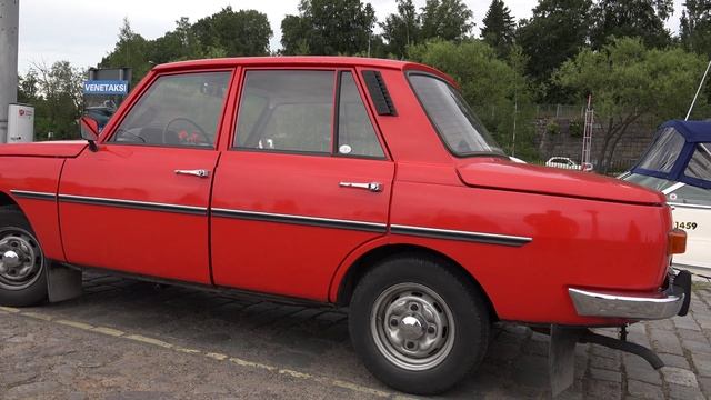 Wartburg 353W -Old Classic car Warre Tampere Mustalahden satama смотреть онлайн