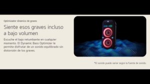 Revisado LG XBOOM XL9T