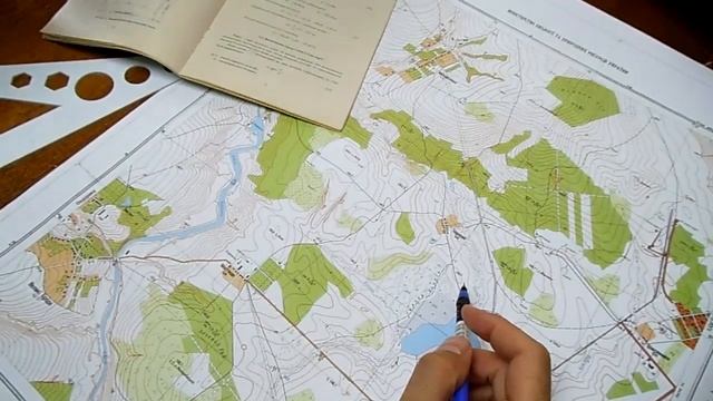Определение высоты точки и уклона на топографической карте (1 занятие 3.09.13 ДМ-11)