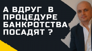 Могут ли посадить в тюрьму при банкротстве