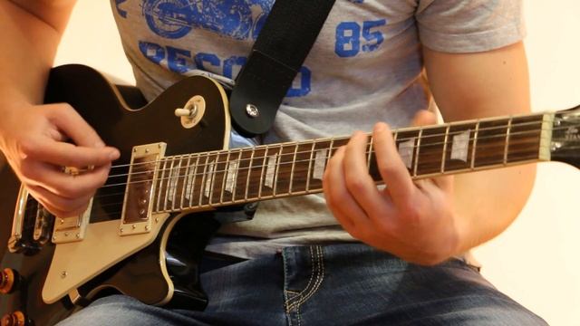 Как играть на гитаре Дурак и молния - Король и шут ( видеоурок Guitar riffs) + табы смотреть онлайн