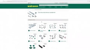 Обзор и классификация ассортимента товаров Walraven