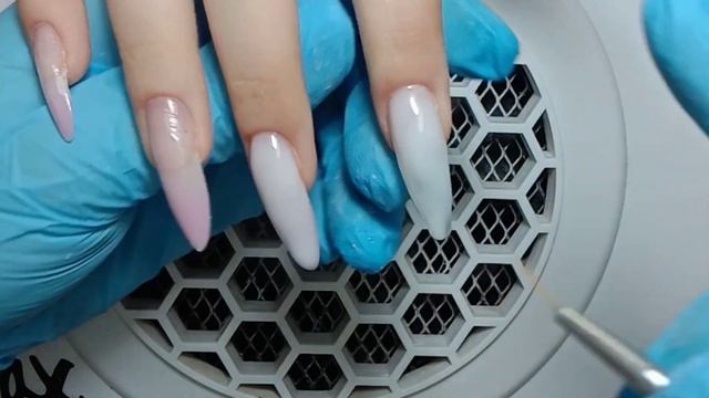 КОРРЕКЦИЯ МЕГА острых и длинных ногтей/ Сгрызла покрытие
