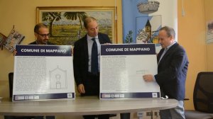 Mappano: consegna ufficiale dei pannelli tattili al Sindaco Francesco Grassi