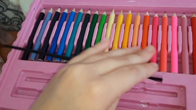 обзор на мой чемодан для творчества ??? смотреть онлайн