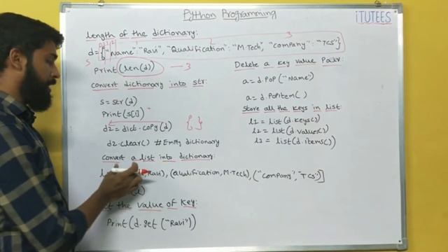 Python Programming (Part - 29) dictionary data type in Python