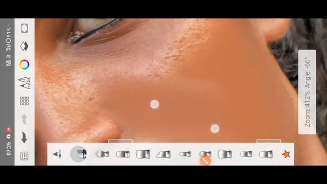 HDR Face Smooth skin whitening photo Editing Autodesk Sketchbook skin Face painting Photo Editing