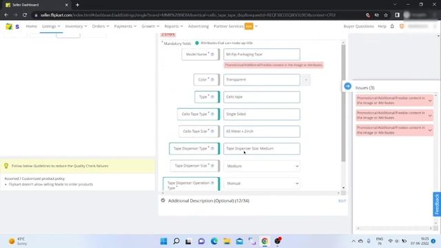 How To Fix QC Failed Listings on Flipkart / QC Error / Step by Step Full Tutorial in Hindi Flipkart смотреть онлайн
