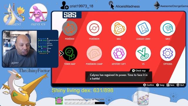 Shiny female Milotic - 585  resets - Crown Tundra - Pokemon Shield смотреть онлайн