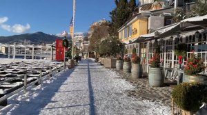 ❤️ Ялта зимой , после снегопада . Красота ?