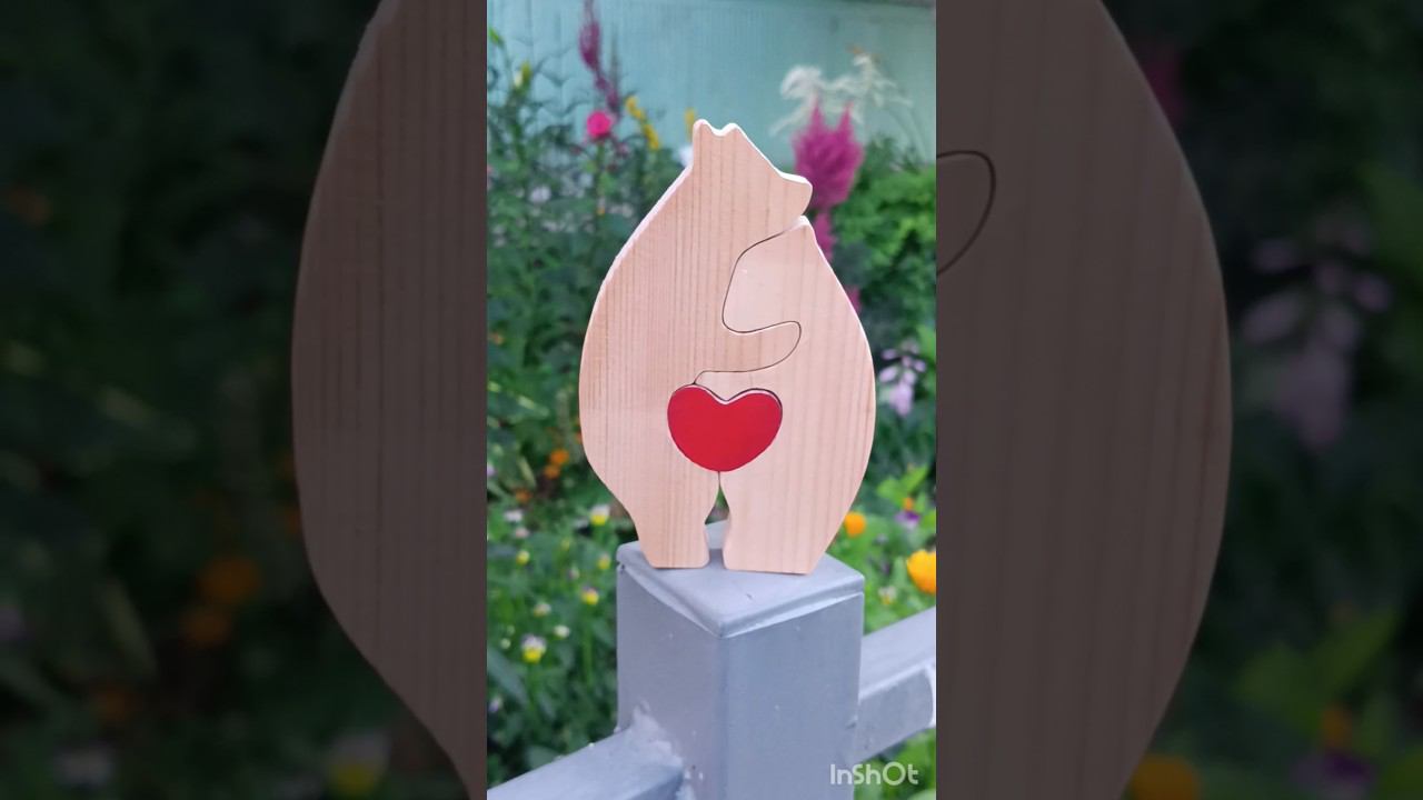 Сделано вручную: Семейство медведей из мебельного щита от Drywood Craft  #diy  #деревянныеизделия