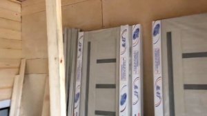 Каркасный дачный дом 9х9,5 | Завершение строительства, опалубка и водяной теплый пол