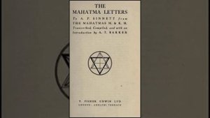 Письма Махатм А. П. Синнетту. Часть 2.