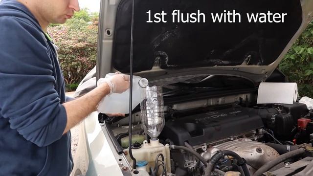 DIY: Coolant Change Toyota Avensis 2007 2.0 VVTi Automatic смотреть онлайн