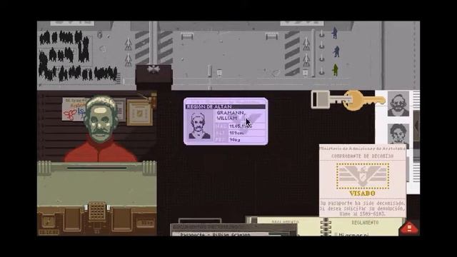 EZIC Y EL HOMBRE DE ROJO! PAPERS, PLEASE! #14 смотреть онлайн