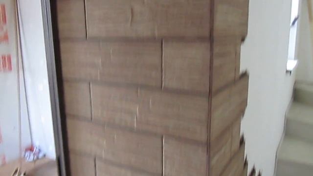 Дверной откос-плитка под декоративный камень. смотреть онлайн