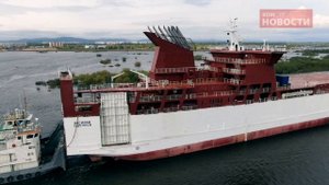 Komcity News — Паром «Василий Ощепков» отправляется в Приморье