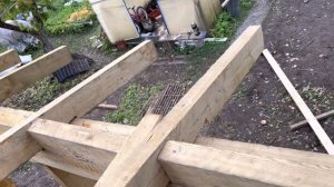 Стропильная система пристройки