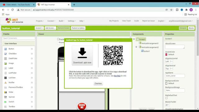 MIT App Inventor Tutorial - 3 : How to change app icon