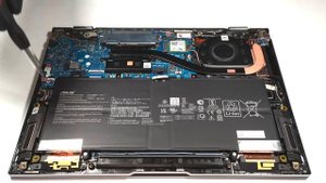 ?️ How to open ASUS Zenbook 14 Flip OLED (UP3404) - disassembly and upgrade options