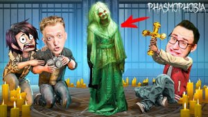 ФАЗМАФОБИЯ С ВЕБКАМИ! ПРИЗВАЛИ СТРАШНОГО ДЕМОНА В ЖУТКОЙ ТЮРЬМЕ В PHASMOPHOBIA