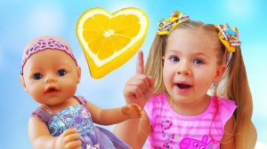 Diana Roma and Non-stop Hiccups Funny Video for Kids