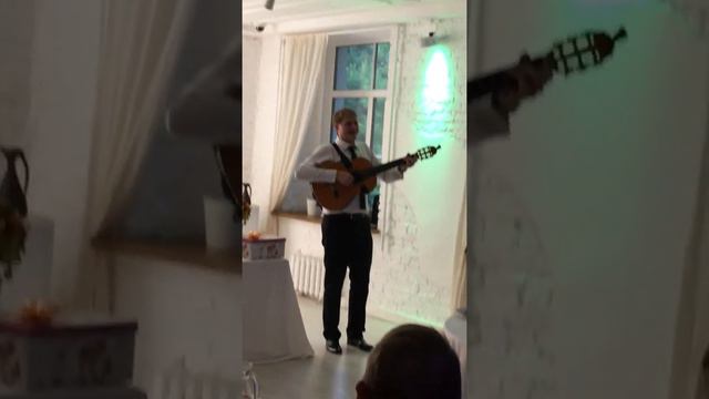 Свадьба Маши и Антона Песня про тюбик, исполняет Михаил. смотреть онлайн