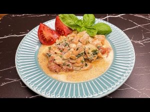 Форель в сливочном соусе, со шпинатом и помидорами. Вкусно и просто! Вот это Кухня!