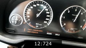 BMW X3 F25 3.0D Stage 1+ (300+ hp) 0-100 за 5.1 сек!!! - Разгон 0-200