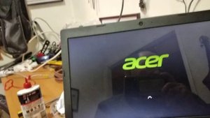 CONFIGURACIÓN  BIOS ACER ASPIRE 1 A114-32.
