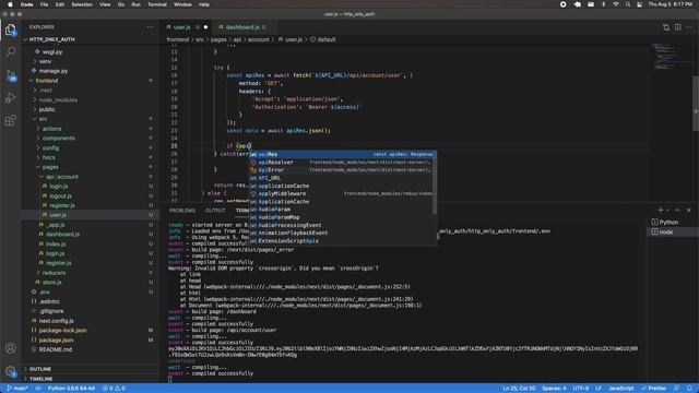 Next.js & Django JWT Auth with httpOnly Cookies - Part 6 смотреть онлайн