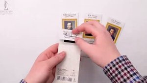 Набор магнитных закладок "Русские писатели"