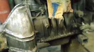 Самодельный трактор, ходовая и трансмиссия.