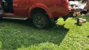 Установка пружин L200